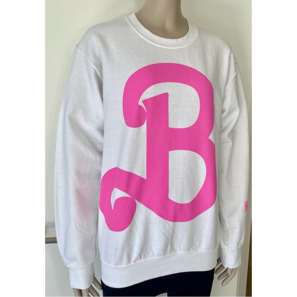 Barbie Logo Pullover Sweatshirt NWT! - Picture 5 of 16